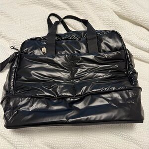 Sleek Black Travel Carryon